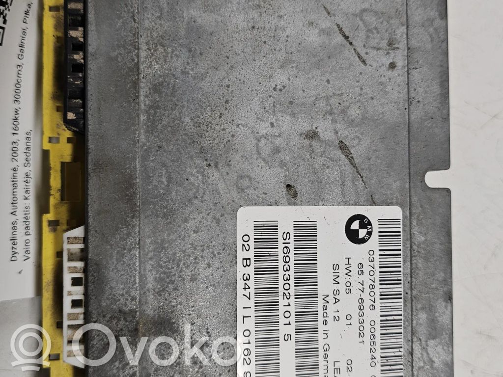 BMW 7 E65 E66 Airbag control unit/module 