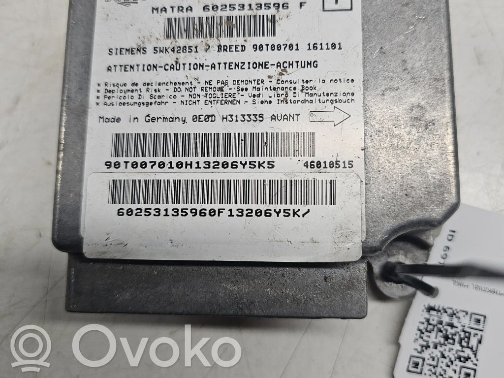 Renault Espace III Airbag control unit/module 