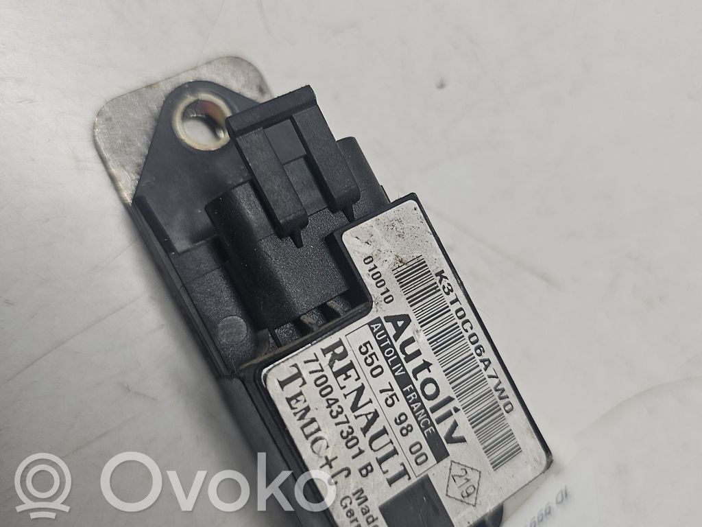 Renault Scenic I Airbagsensor Crashsensor Drucksensor 