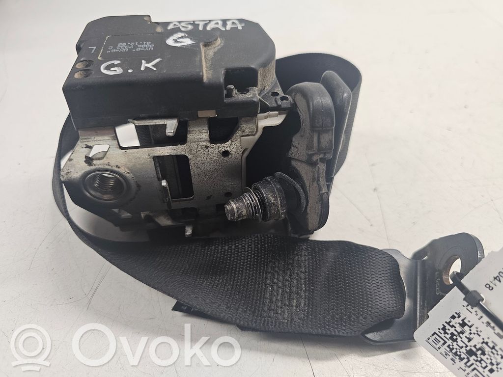 Opel Astra G Cinturón trasero 