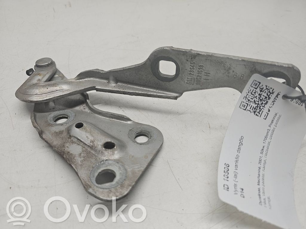 Opel Astra G Engine bonnet/hood hinges 