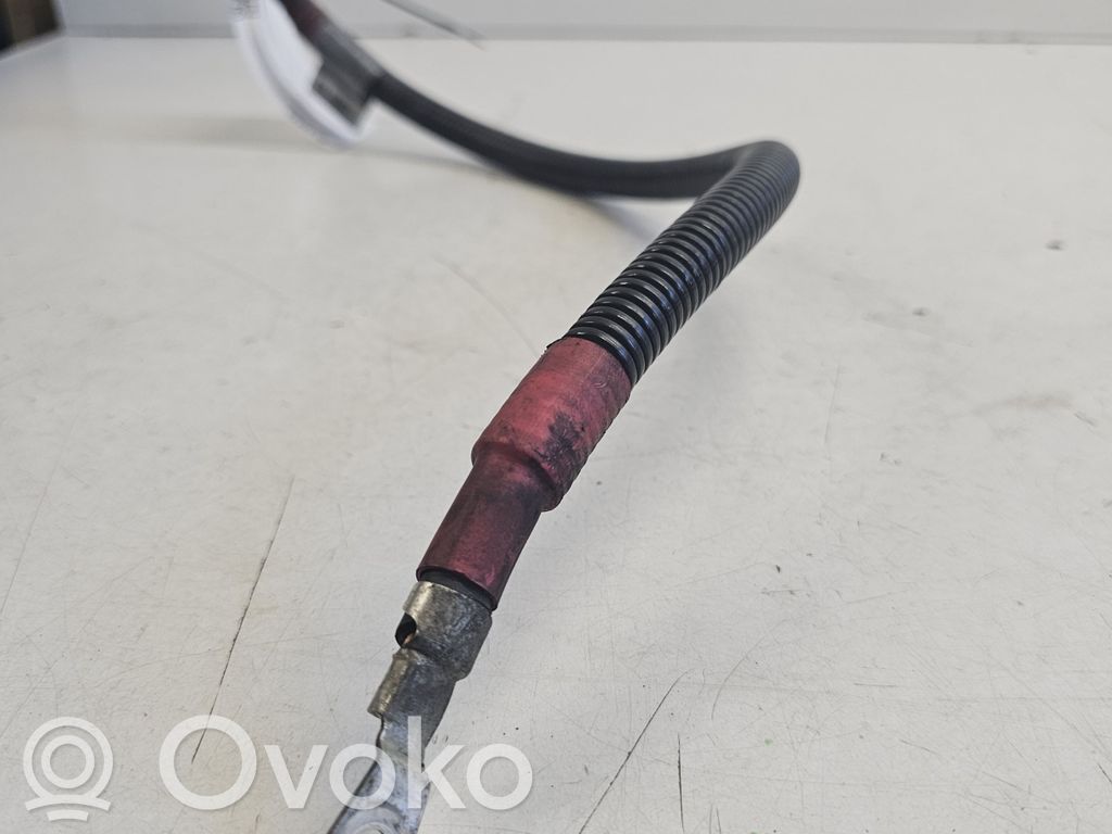 BMW 5 E60 E61 Pliusinis laidas (akumuliatoriaus) 