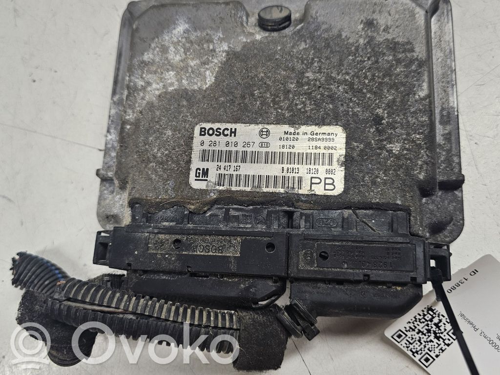 Opel Astra G Engine control unit/module 