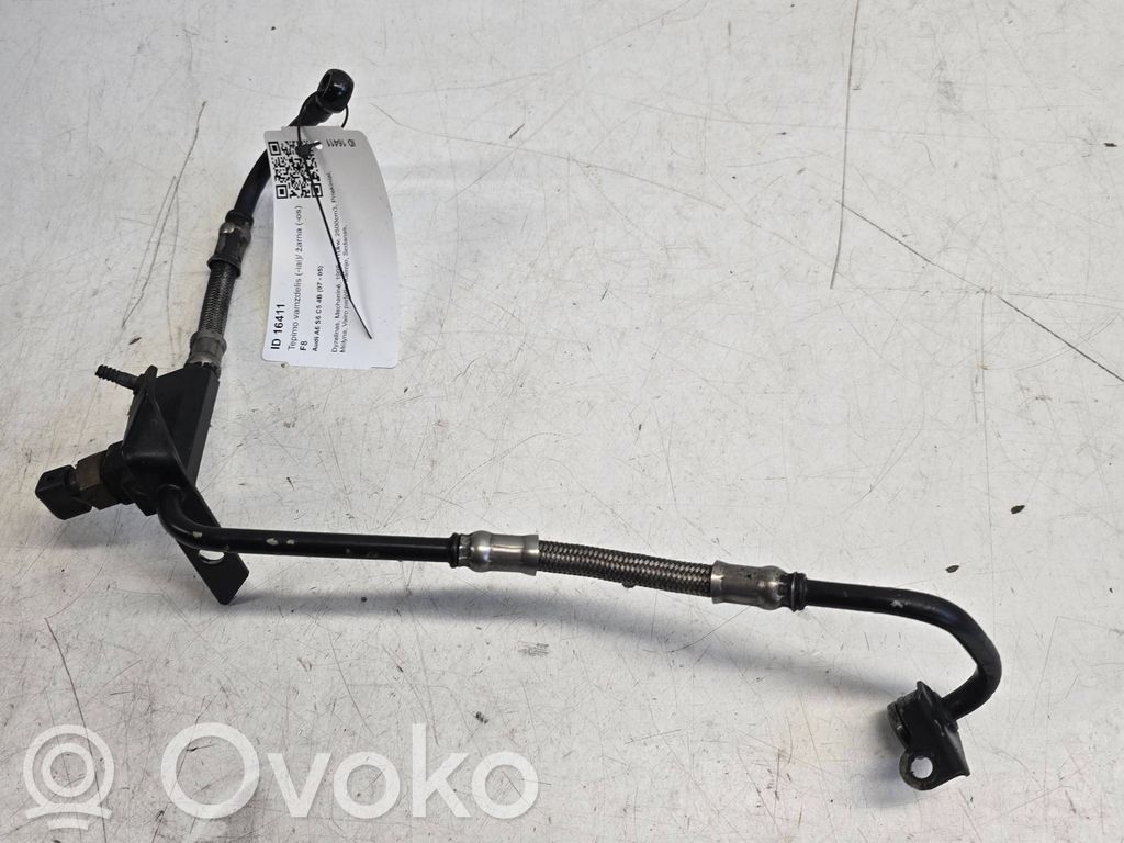 Audi A6 S6 C5 4B Manguera/tubo de aceite del turbocompresor turbo 