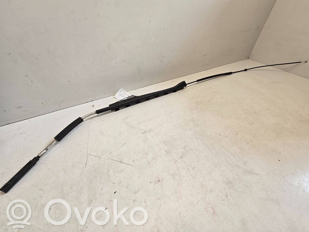 Audi Q7 4L Engine bonnet/hood lock release cable 