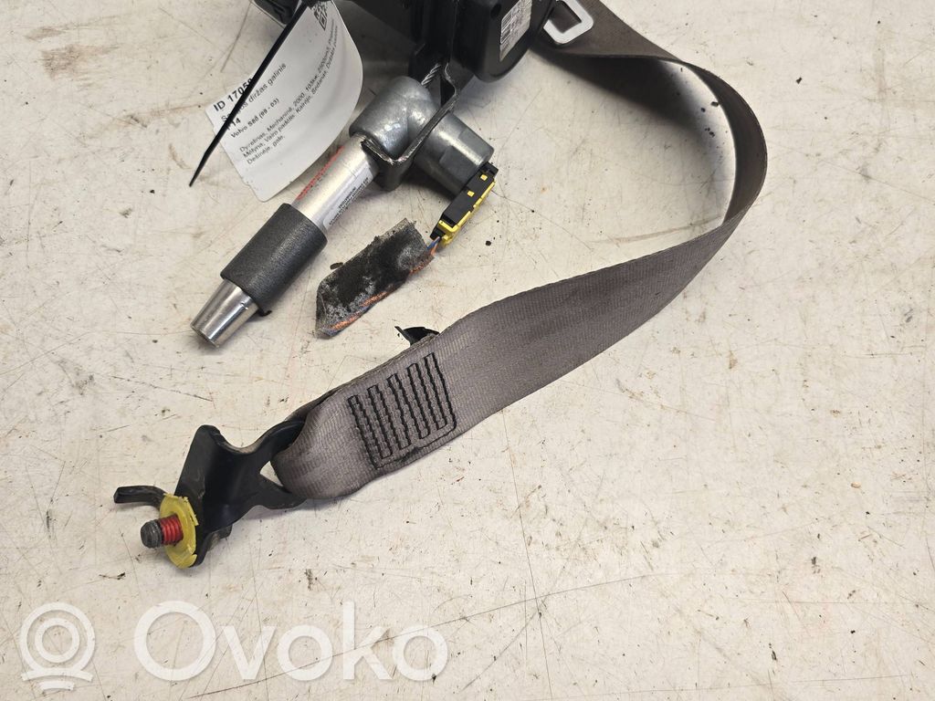 Volvo S80 Cinturón trasero 