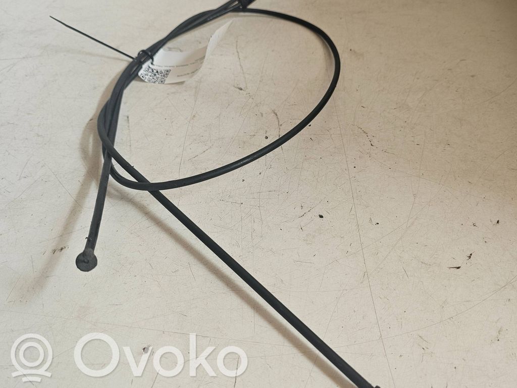 BMW 5 E60 E61 Engine bonnet/hood lock release cable 