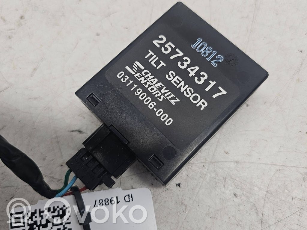 Opel Antara Yaw turn rate sensor 