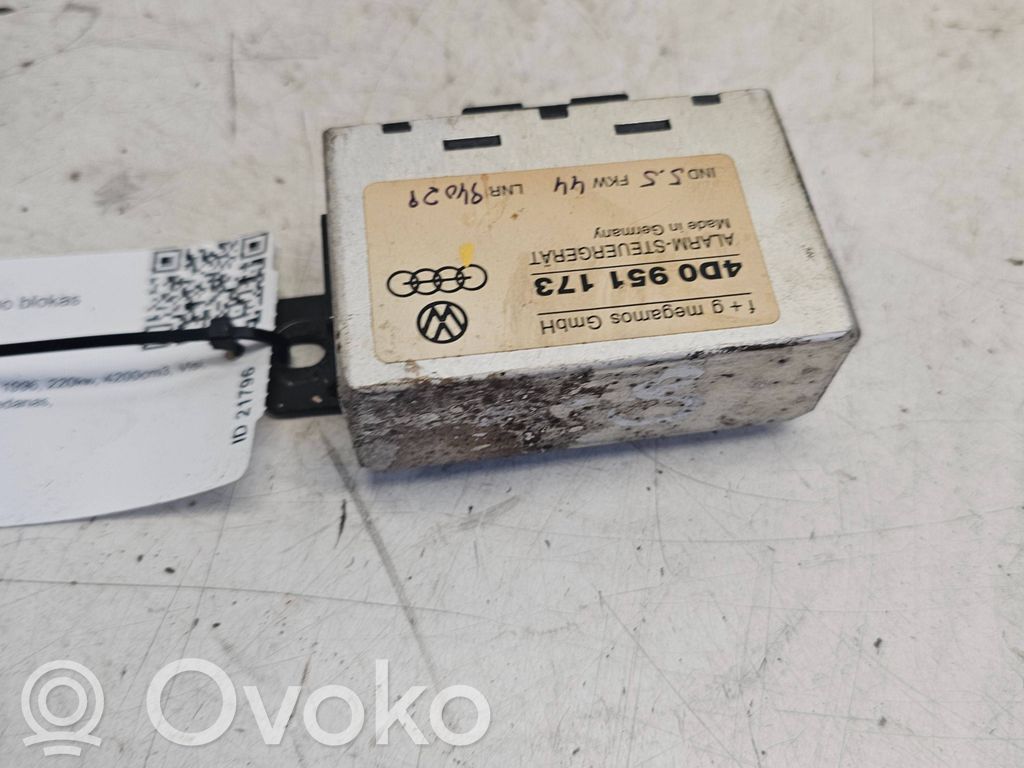 Audi A8 S8 D2 4D Alarm control unit/module 