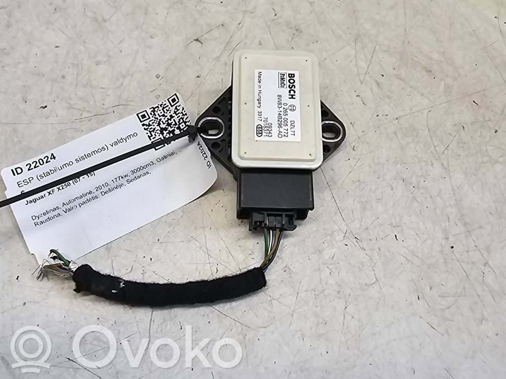 Jaguar XF X250 Unidad de control ESP (sistema de estabilidad) 
