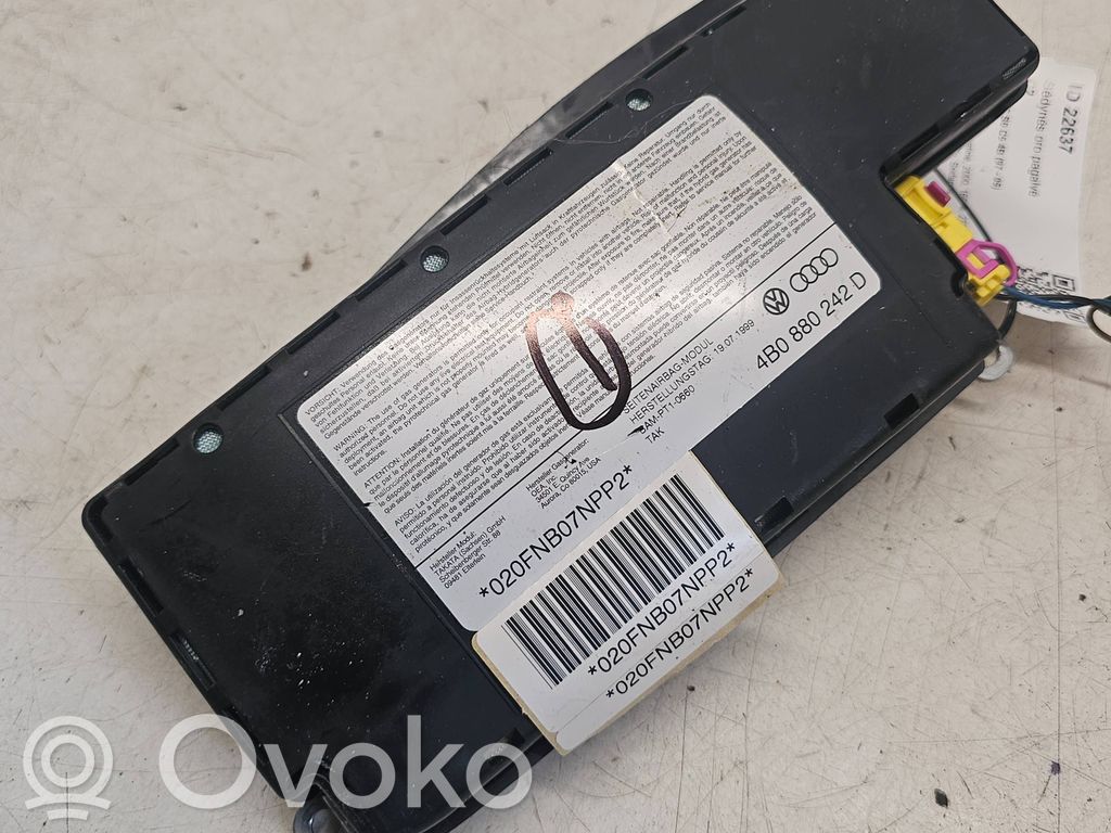 Audi A6 S6 C5 4B Sitz-Airbag 