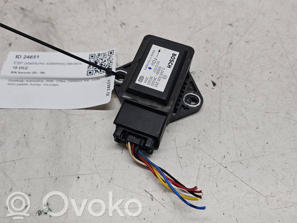 KIA Sorento Czujnik przyspieszenia ESP 