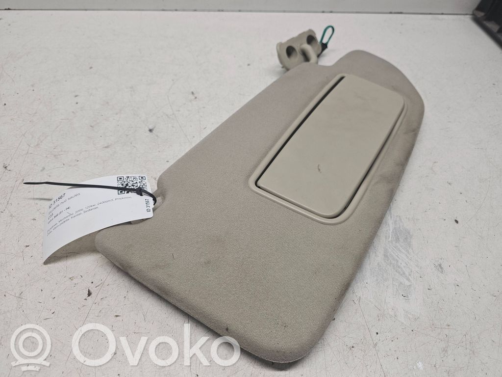 Volvo S60 Sun visor 