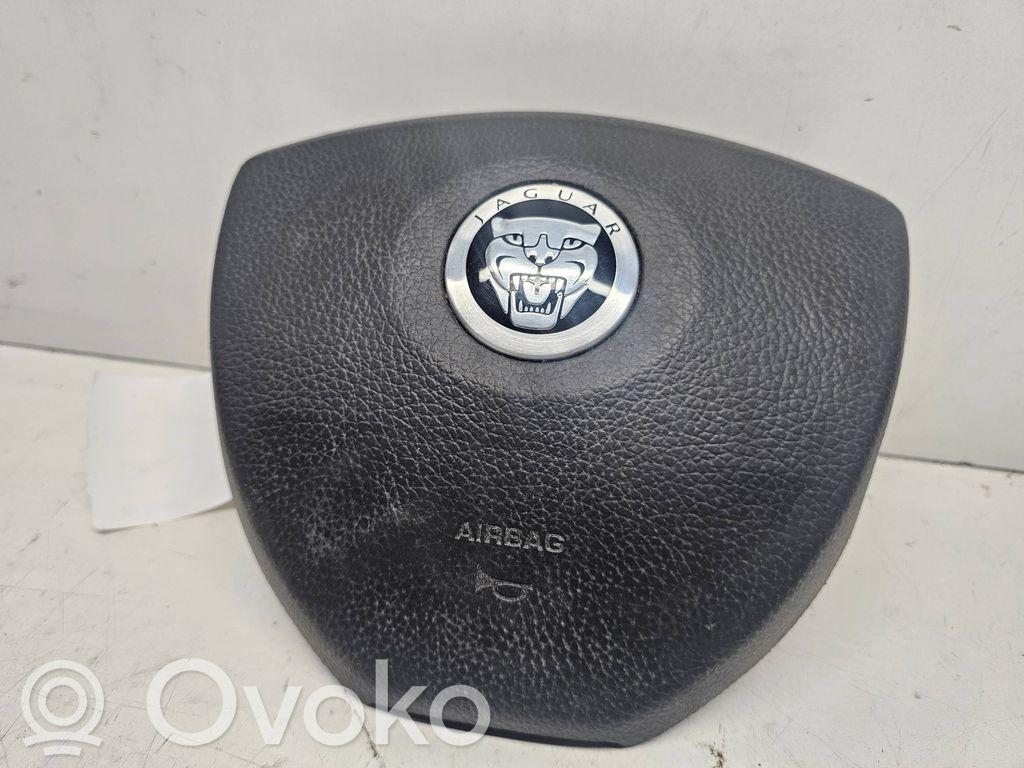 Jaguar XF X250 Poduszka powietrzna Airbag kierownicy 