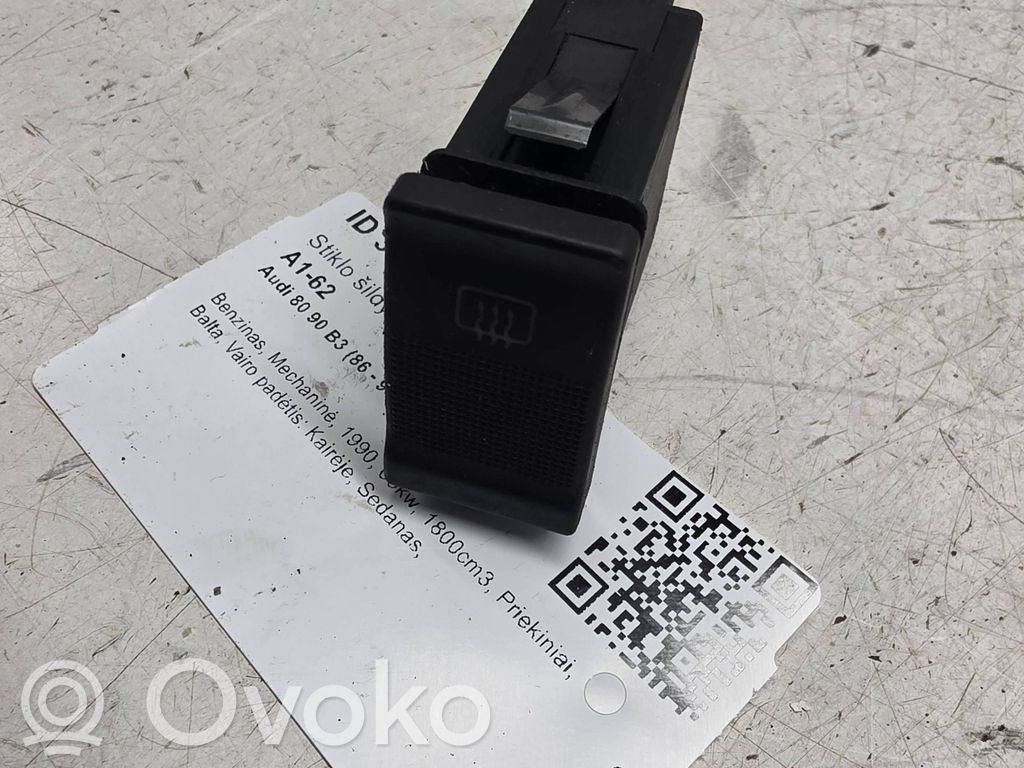 Audi 80 90 B3 Windscreen/window heater switch 
