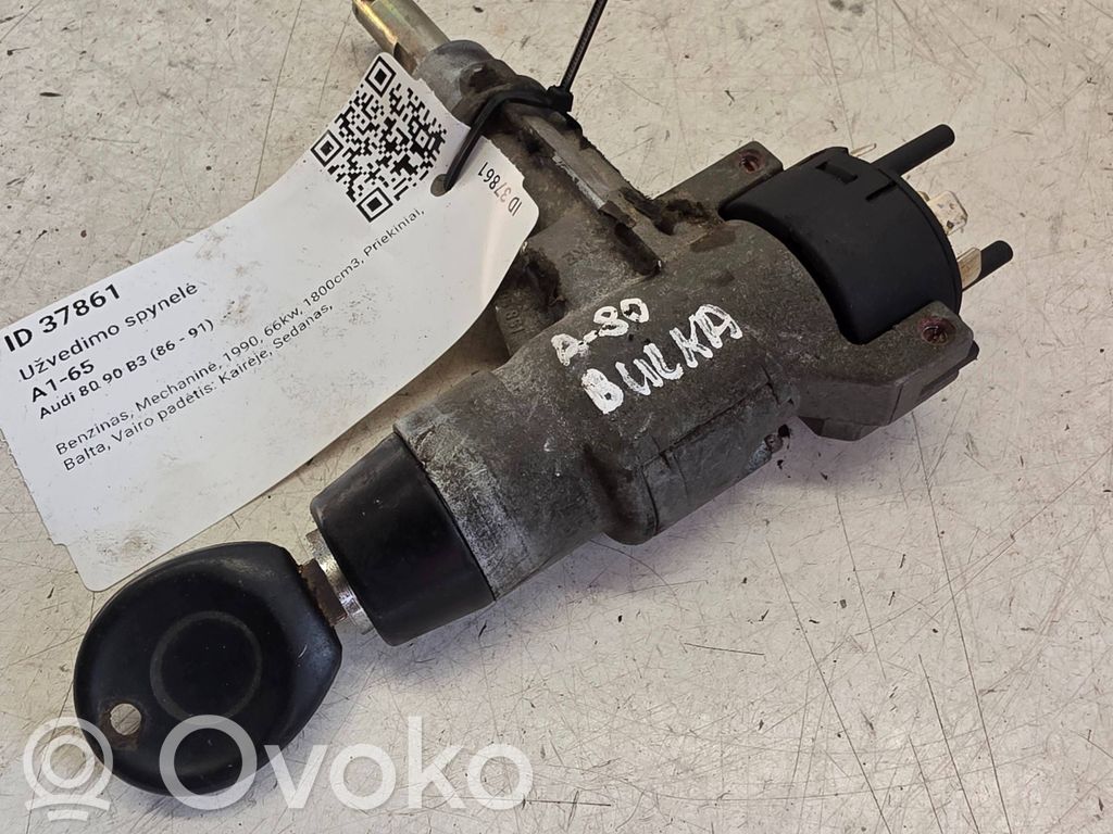 Audi 80 90 B3 Užvedimo spynelė 