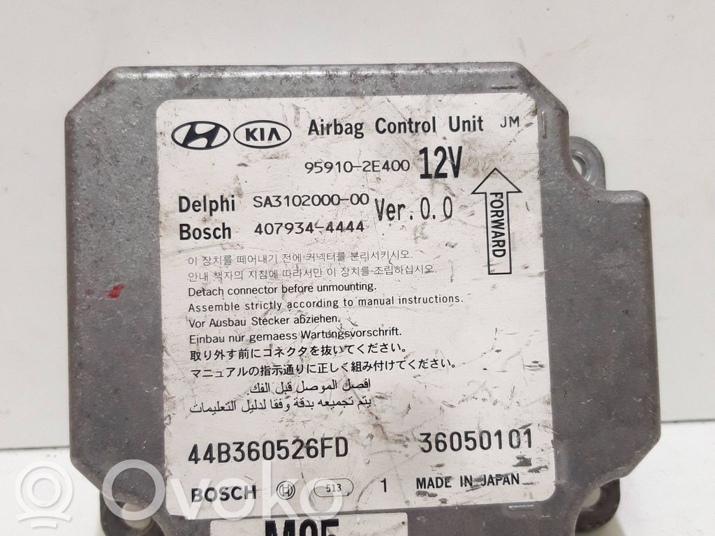 Hyundai Tucson JM Airbag control unit/module 