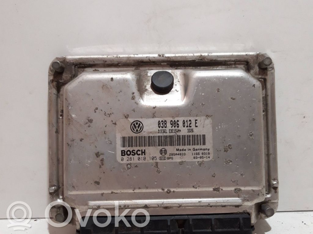 Skoda Octavia Mk1 (1U) Engine control unit/module 
