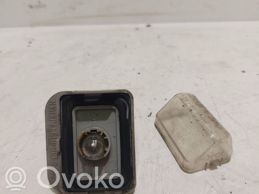 Number plate light   13061971