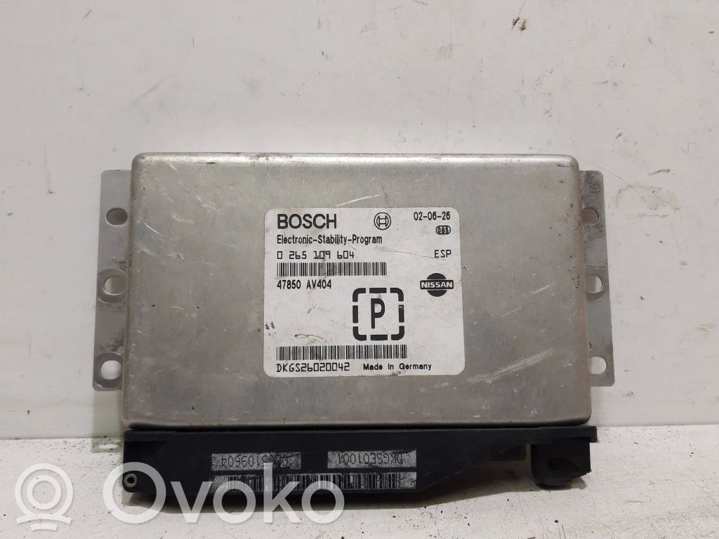 Sterownik / Moduł ECU   47850AV404,0265109604,DK6S26020042