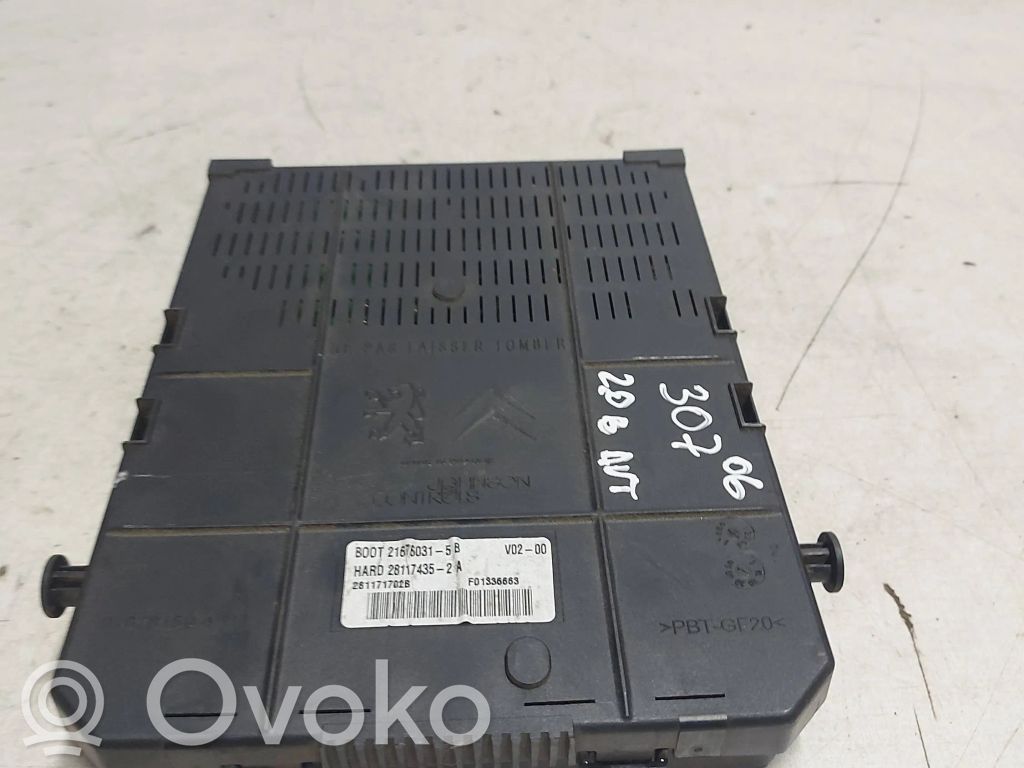 Peugeot 307 Comfort/convenience module 