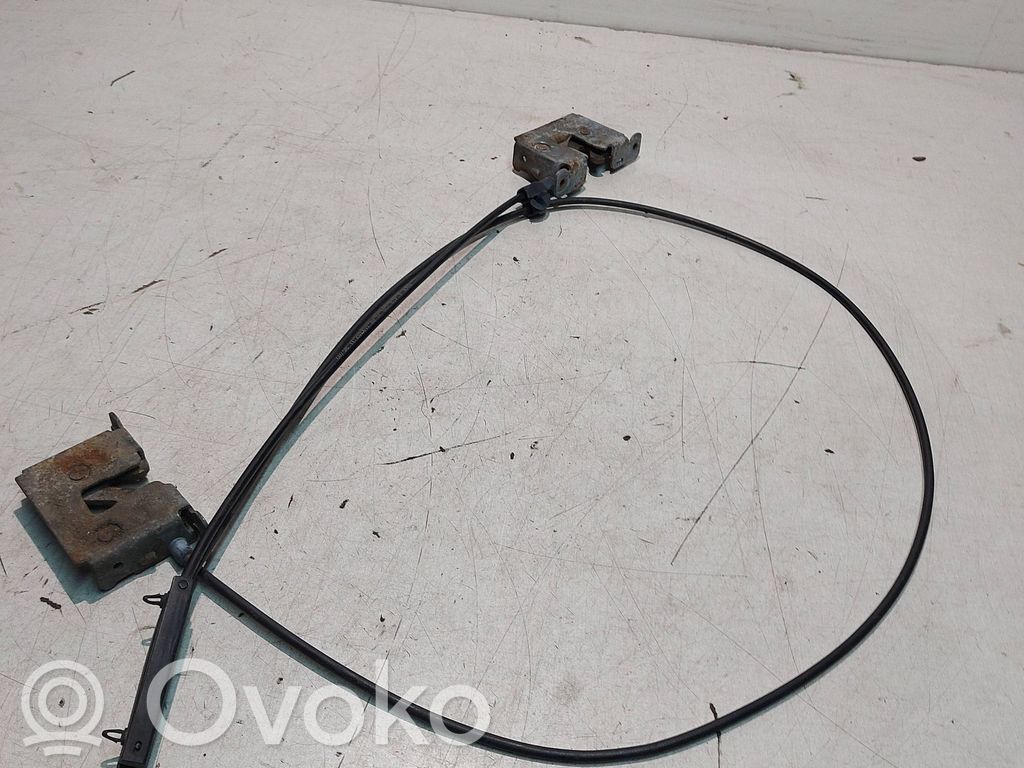 BMW 5 E60 E61 Cable de apertura del capó/tapa del motor 
