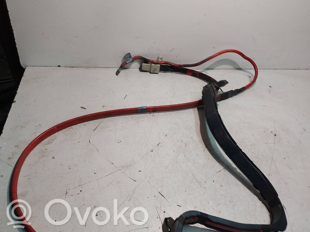 BMW 5 E60 E61 Pliusinis laidas (akumuliatoriaus) 