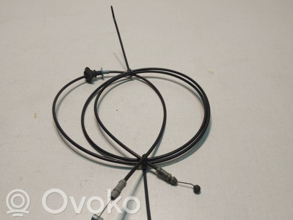 Engine bonnet/hood lock release cable