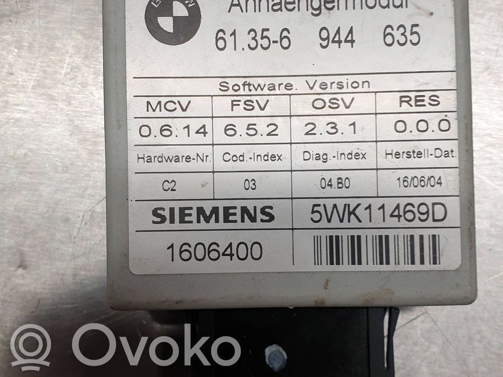 Door control unit/module   61356944635,5WK11469D,1606400