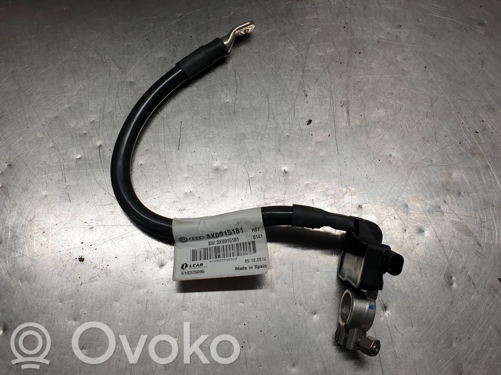 Audi A6 S6 C7 4G Negative earth cable (battery) 