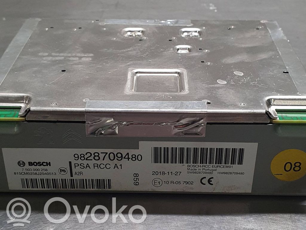 Peugeot Partner III Radio/CD/DVD/GPS head unit 