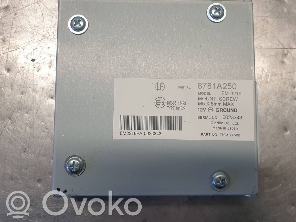 Mitsubishi Outlander Camera control unit module 