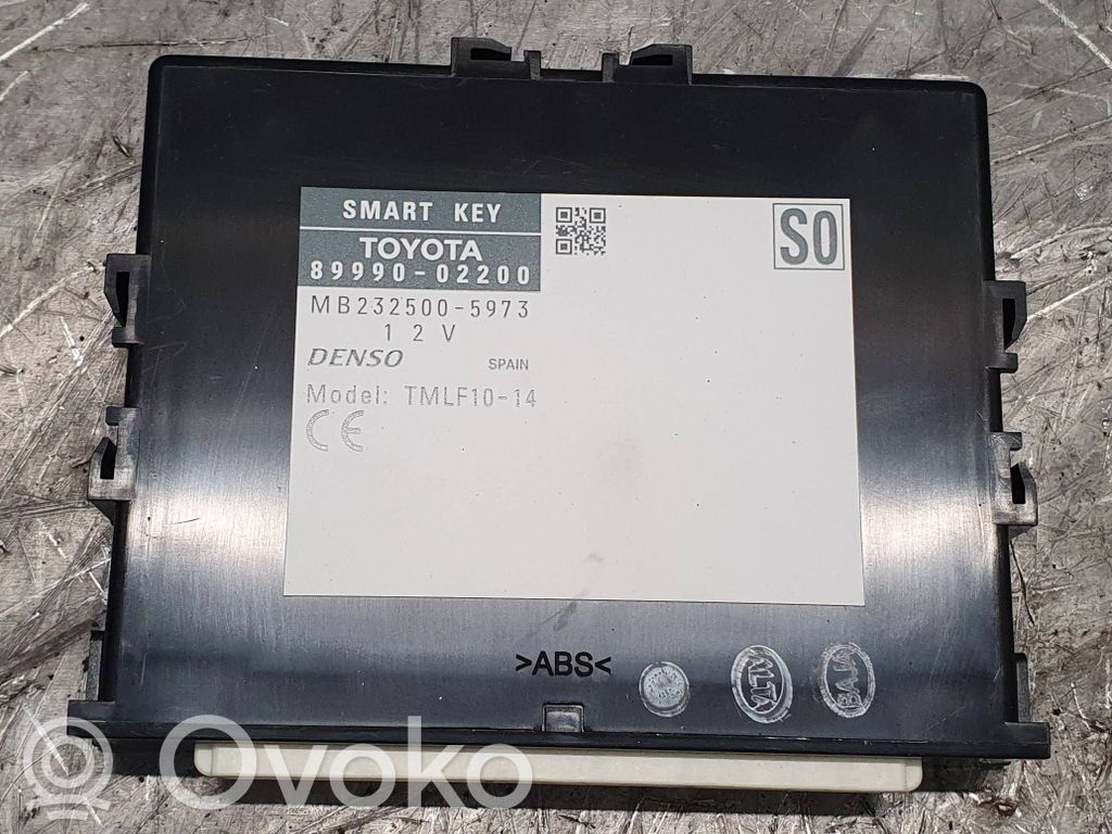 Toyota Auris E180 Keyless (KESSY) go control unit/module 