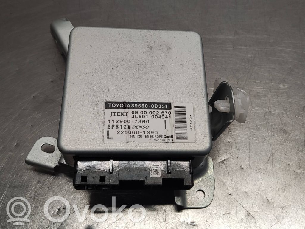 Toyota Yaris Power steering control unit/module 