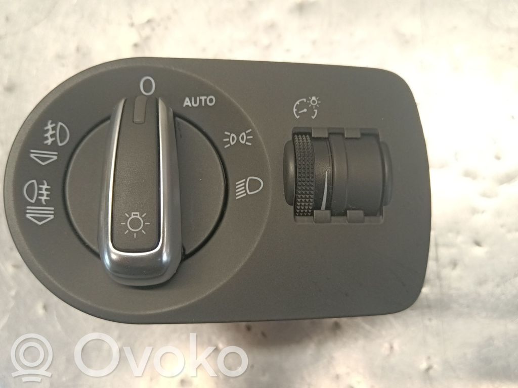Audi A3 S3 8P Interruptor de luz 