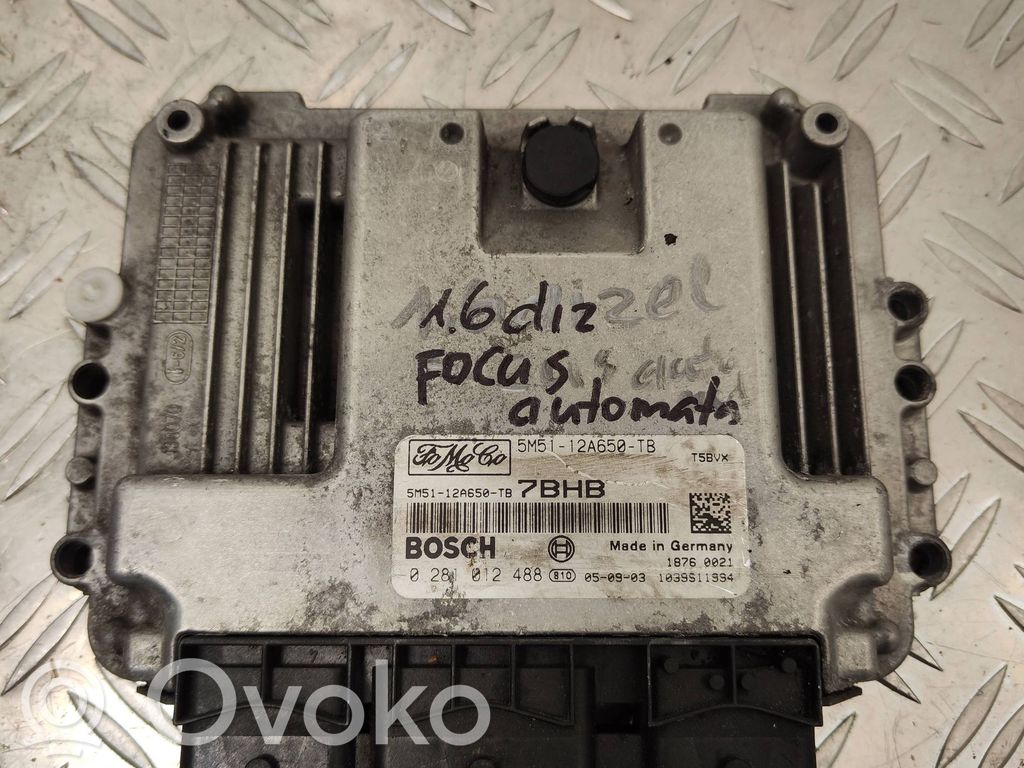 Ford Focus Engine control unit/module 