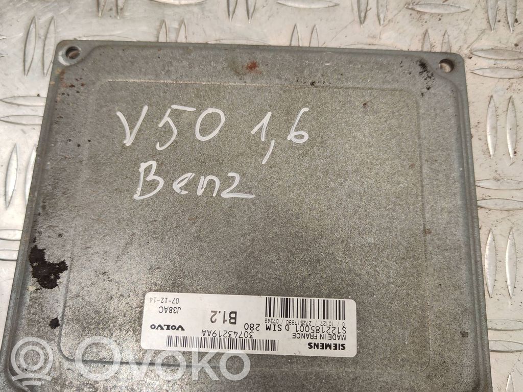 Engine control unit/module   30743219AA,J38AC