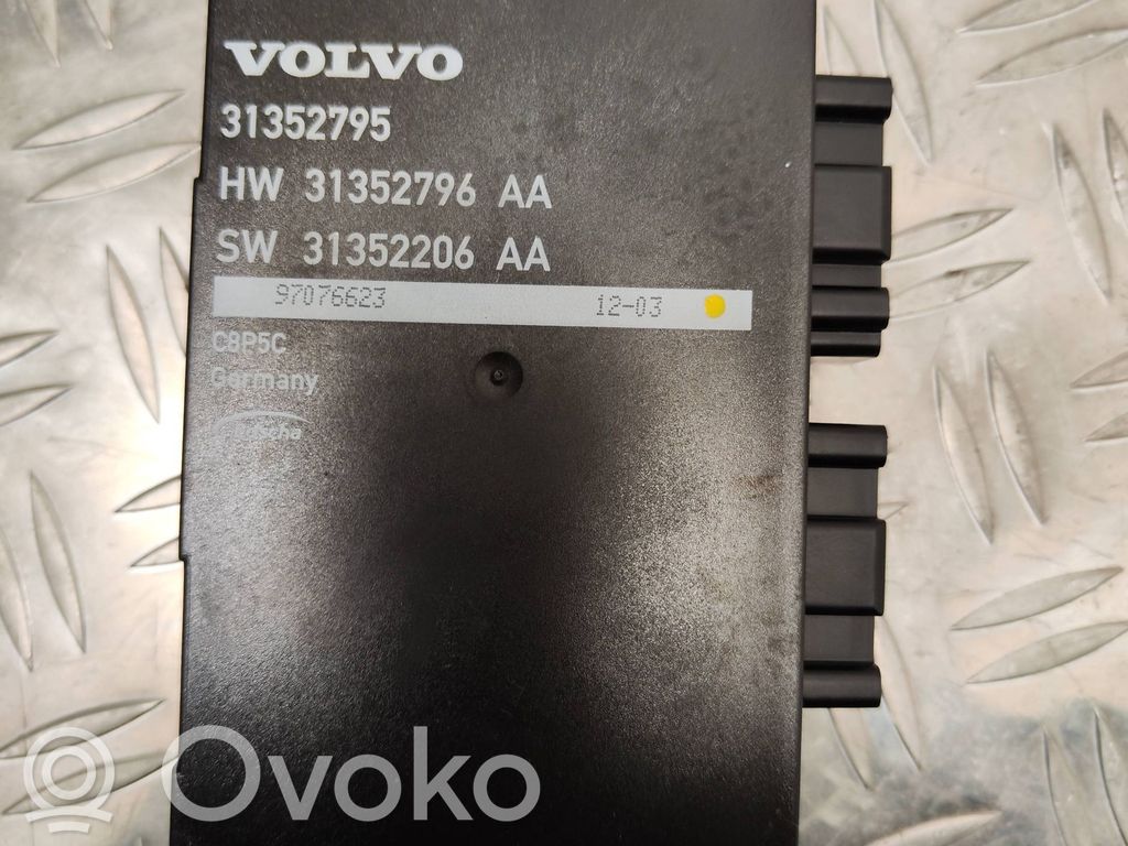 Volvo XC60 Tailgate/trunk control unit/module 