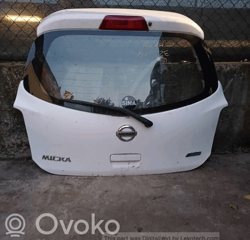 Nissan Micra Puerta del maletero/compartimento de carga 