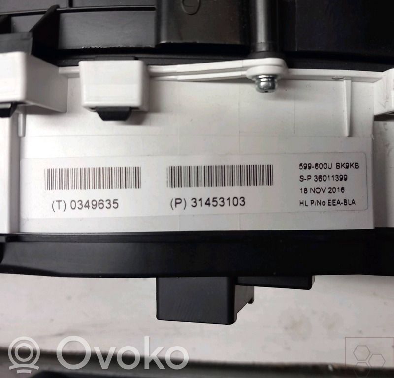 Volvo V40 Speedometer (instrument cluster) 