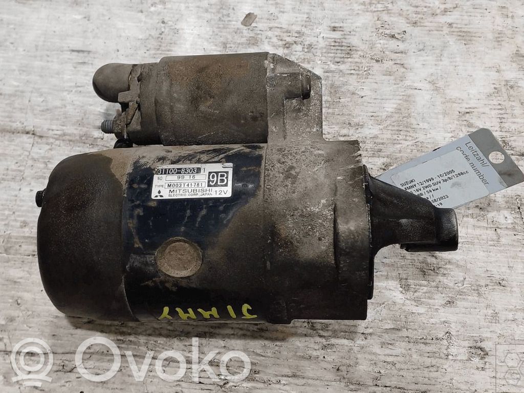Suzuki Jimny Motor de arranque 