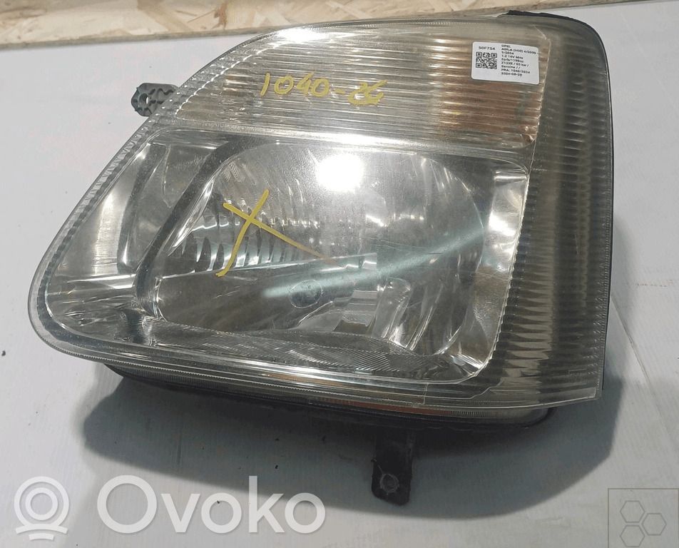 Opel Agila A Scheinwerfer 