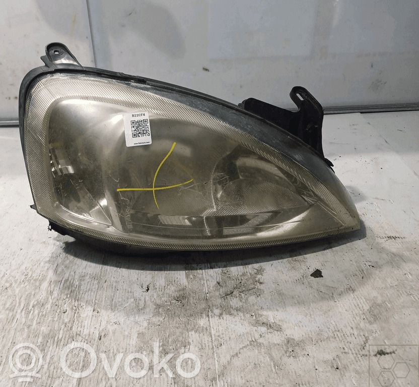 Opel Corsa C Headlight/headlamp 