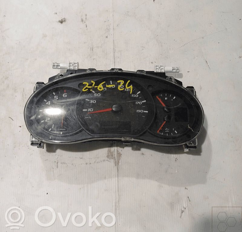 Renault Master III Geschwindigkeitsmesser Cockpit 