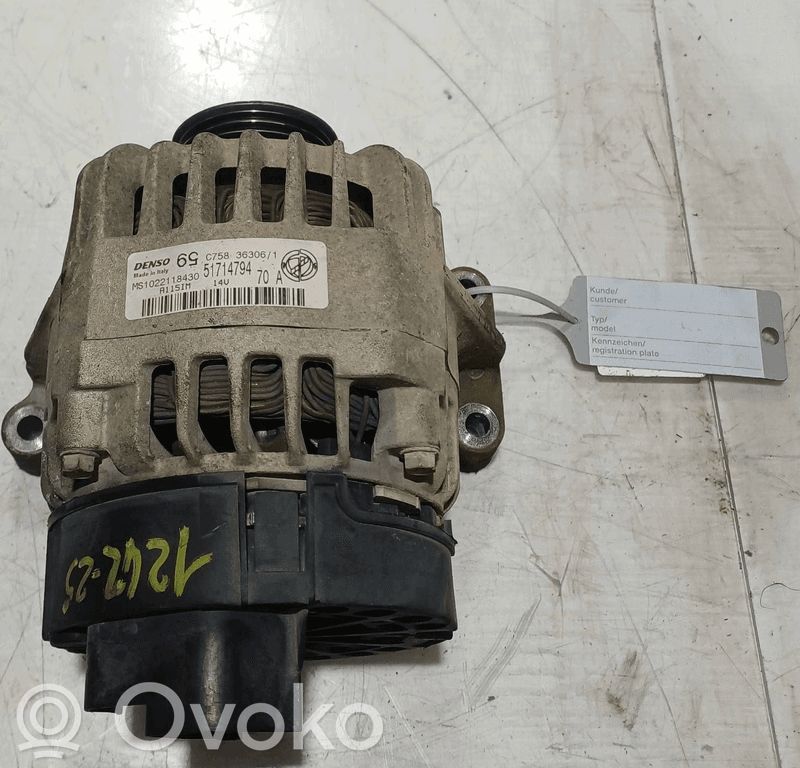 Fiat Grande Punto Generatorius 