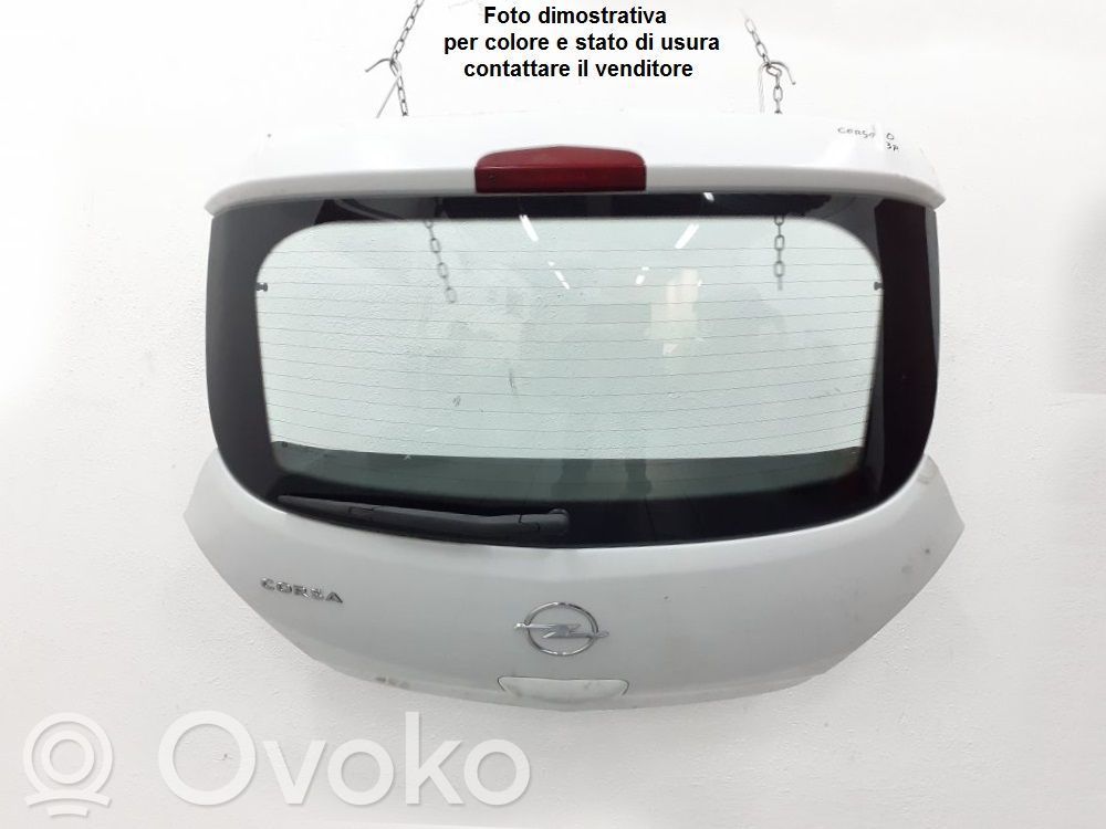 Opel Corsa D Tailgate/trunk/boot lid 