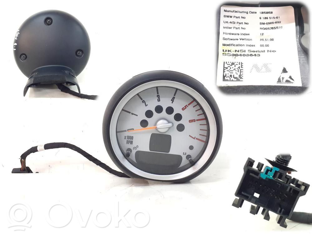 Mini One - Cooper Coupe R56 Tachometras 