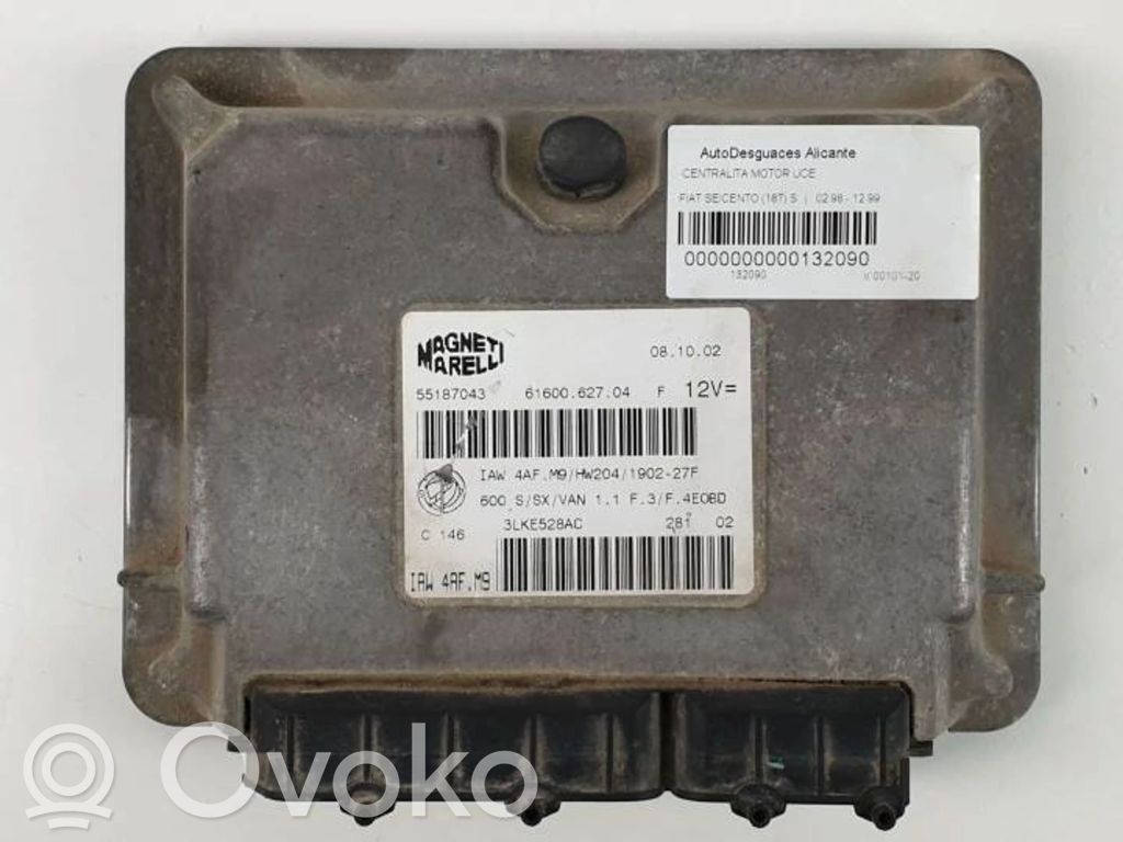 Peugeot 206 Unitate/modul de control motor 