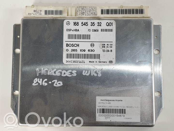 Unidad de control/módulo del ABS   0265109630,1685453532