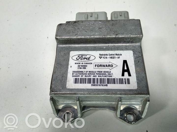 Airbag control unit/module   YC1A14B321AF